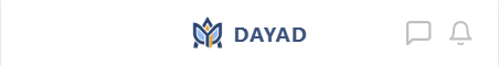 Шапка мобильного интерфейса dayad